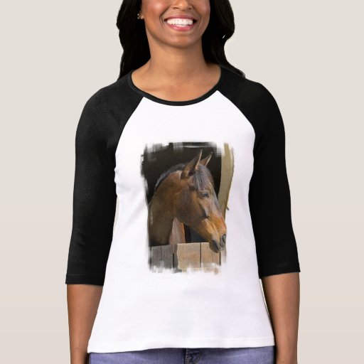 Thoroughbred Horses Baseball T-Shirt