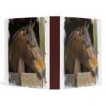 Thoroughbred Horses Binder