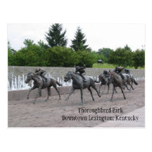 Thoroughbred Park Downtown Lexington, ... Postcards
