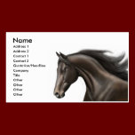 Thoroughbred Profile Card business cards
