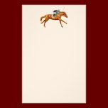 Thoroughbred Race Horse Stationery stationery