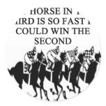thoroughbred racing lovers sticker