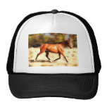 Thoroughbred Spirit Horse Art Trucker Hats