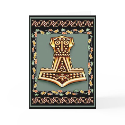 thors hammer card