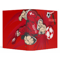 Thors Hammer Danmark Dynamite Fodbold gear Vinyl Binders