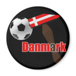 Thors Hammer Danmark Dynamite Fodbold gear Magnet