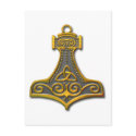 Thor's Hammer-gold postcard