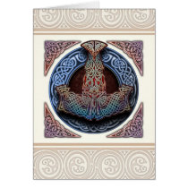 Thor's Hammer Greeting Card