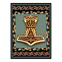 Thors Hammer Poster Print