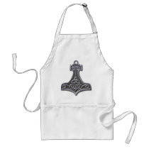 Thor's Hammer-silver aprons by arthistory Thor's Hammer-silver aprons