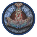 Thor's Hammer Stickers by Ars_Celtica Thor's Hammer Stickers