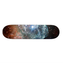 Thor's Helmet Nebula Space Skateboard Deck