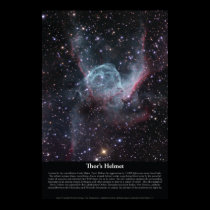 Thor's Helmet (NGC2359) Poster posters