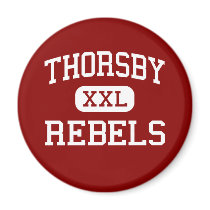 Thorsby - Rebels - High School - Thorsby Alabama magnets