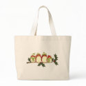 Those Birds on a Holly Branch bags