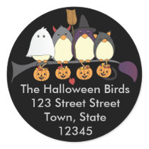 Those Birds on Halloween stickers
