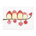 Those Birds On Valentines DAy postcards by candystore Those Birds On Valentines DAy postcards