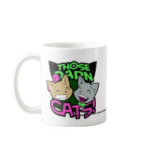 Those Darn Cats Coffee Mug