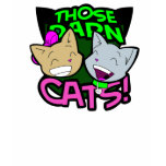 Those Darn Cats Ladies Tee