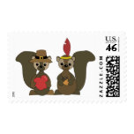 Those Thanksgiving Squirrels Stamp