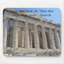 Those that know, do. Those that understand, teach. Mouse Mat