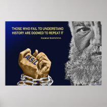 Those Who Forget Deaf History Are Doomed (35"x23") Print