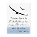Those who hope in the LORD ... | postcards