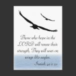 Those who hope in the LORD ... | postcards