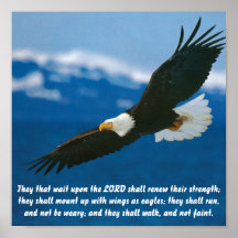 Those Who Wait On The Lord Print