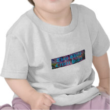 Thou Shalt Create Peace-blue T-shirt