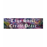 Thou Shalt Create Peace t-shirts