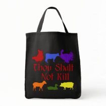 Thou Shalt Not Kill Canvas Bag