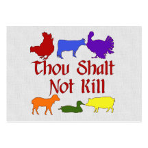 Thou Shalt Not Kill Business Card Templates