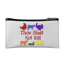 Thou Shalt Not Kill Cosmetic Bag