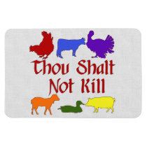 Thou Shalt Not Kill Flexible Magnet