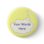 Thought Bubble Template Pins