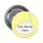 Thought Bubble Template Pins