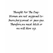 Thought For The Day- Shirt by HankGoneWild Thought For The Day- Shirt