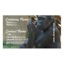 Thoughtful Gorilla Business Cards