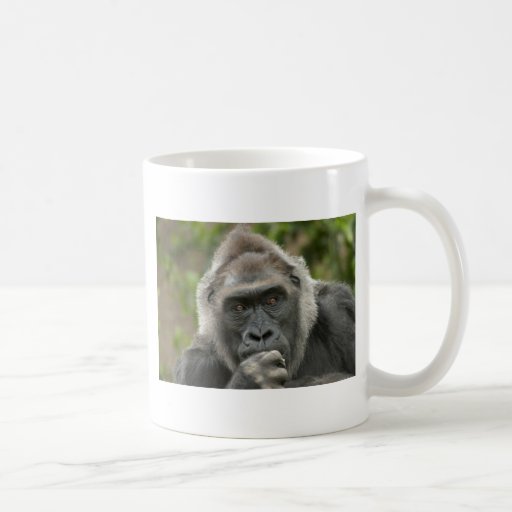 Thoughtful Gorilla Coffee Mug