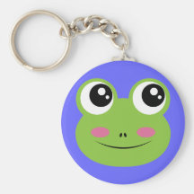 Thoughtful Kaeru Keychains