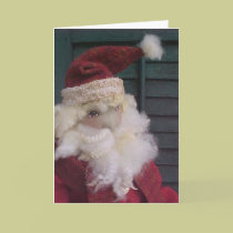 Thoughtful Santa Doll Card by disgustedcats Thoughtful Santa Doll Card