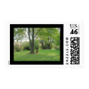 Thoughtful Spot Postage stamp