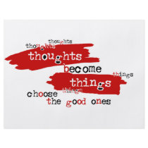 Thoughts become things flyers by marilenz Thoughts become things flyers