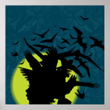 Thoughts of flight print