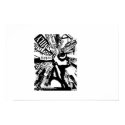 Thoughts On violence Word Afro Black posters by luckie_duckie Thoughts On violence Word Afro Black posters