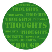 Thoughts stickers