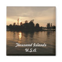 Thousand Islands U.S.A. magnet by avisnoelledesigns Thousand Islands U.S.A. magnet