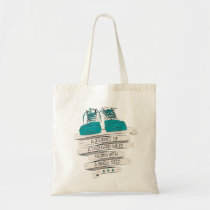 thousand miles begins with a single step bags