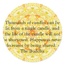 Thousands of candles can be lit from a single..... stickers by spiritcircle Thousands of candles can be lit from a single..... stickers